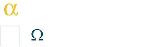 Logo Header White Alpha and Omega Church in Lake Wales, FL